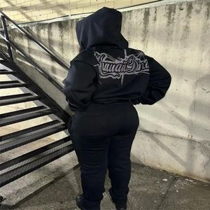 Vente en gros pas cher taux strass sweats à capuche meilleure vente 2024 hiver arrivée hommes épais polaire blanc visage complet fermeture éclair sweats à capuche vente - Product Image 4