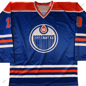 Pantalons de hockey sur glace personnalisés de qualité supérieure, sublimés |   Conception personnalisée écologique à séchage rapide avec broderie |   100% polyester - Product Image 1