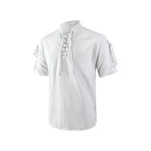 Nuevas camisas de vestir de algodón 100% para hombre, ropa de punto de recreación de reproducción americana de estilo Vintage - Product Image 3