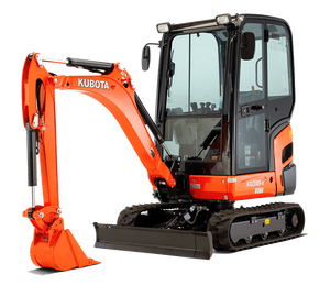 Kobota KX033-4รถขุดขนาดกะทัดรัดพร้อมกระบวยแบบขยายและใบมีดแบบไฮดรอลิก - Product Image 4