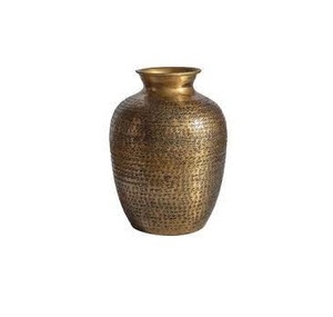 Vase en métal unique Meilleure vente Petit vase moderne Décoratif de mariage Vase de sol en aluminium Petite taille Décoratif fait à la main - Product Image 4