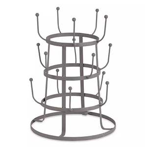 Soporte para Tazas de Metal, Alta Calidad, Nuevo Diseño Moderno y de Lujo, Cantidad al por Mayor para Utensilios de Cocina, Venta al por Mayor, Hecho en India - Product Image 1