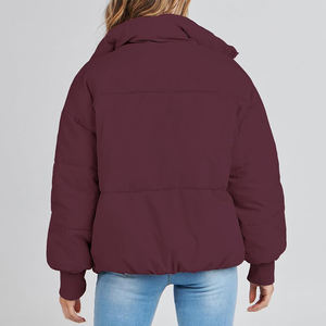 Mode chaud femmes doudoune léger imperméable à capuche élégant hiver vêtements d'extérieur à la mode manteau décontracté pour dames et filles - Product Image 2