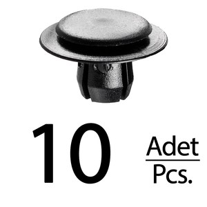 Clips de fixation pour panneaux de garniture Mercedes W140 R129 W124 W123 W116 Peugeot - 10 pièces - Product Image 1