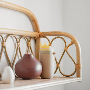 Customize in Vietnam Rattan <b>Wall</b> <b>Shelf</b> With Contemporary Finished Perfect <b>For</b> Bohemian Homes And Stylish Interior - Product Image 4
