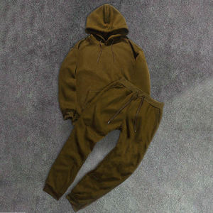 Fabricants de vêtements d'hiver pour hommes, ensemble survêtement personnalisé, pantalon de survêtement et sweat-shirt, ensemble de jogging deux pièces, survêtement pour hommes - Product Image 3