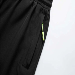 Pantalones cortos cómodos de malla para hombre al por mayor, pantalones cortos de secado rápido, diseño de punto sólido, tela peinada, servicio OEM - Product Image 3