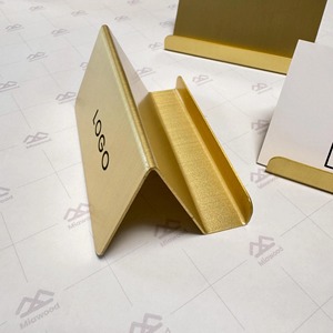 Creative Zigzag <b>Metal</b> Card Holder Table Stand Stylish Display for Menus Table Numbers Photos Weddings Events and Home Decor - Product Image 6