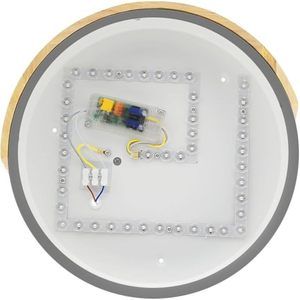 LEDUNI 24W LED plafoniera con telecomando dimmerabile 2700K-6500K temperatura colore 2400LM per soggiorno Design IP44 - Product Image 4