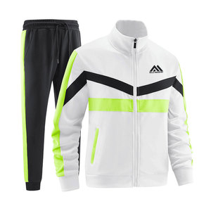 Último diseño personalizado Color chándal secado rápido tela suave hombres chándal uso al aire libre hombres chándal - Product Image 3