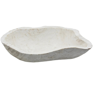 Tazón de madera tallada con raíces, tazón hecho a mano de madera Natural auténtica para servir dulces, accesorios de cocina, hoteles y restaurantes - Product Image 6