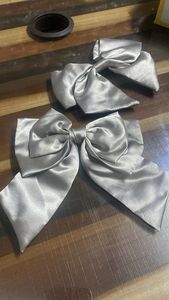 Custom Made Satin Hair Bows Ideal for Hair Accessory Stores and Fashion Accessory Stores for Resale - Product Image 2