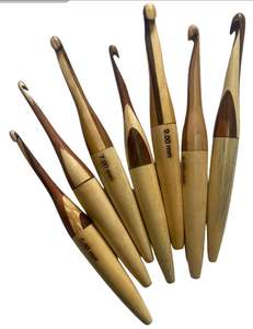 Aiguilles à tricoter en bois durables |   Finition de qualité supérieure, faite à la main |   Vente en gros d'usine au meilleur prix - Product Image 2