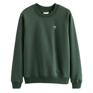 Sudadera OEM de alta calidad Sudadera de cuello redondo Jersey de manga larga Ropa de calle informal Sudadera unisex Color sólido - Product Image 1