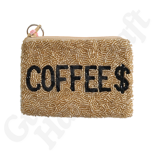 Handmade Beaded Coin <b>Purse</b> for Women Fun & Stylish Mini Cotton Pouch for Coins Cards Essentials Unique <b>Small</b> Pouch Perfect Gift - Product Image 6