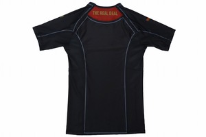 2026 Personnalisé Haute Qualité Homme Rashguard Court de Compression Respirant Lavé par Sublimation UPF50+ Séchage Rapide pour Fitness et Gym - Product Image 5