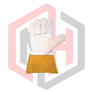 ถุงมือกันความร้อนแบบกำหนดเอง ซับในกันความร้อน 7 ออนซ์ ความหนา 14 นิ้ว ข้อมือแบบถัก ทนทาน ปกป้องมือและแขน - Product Image 2