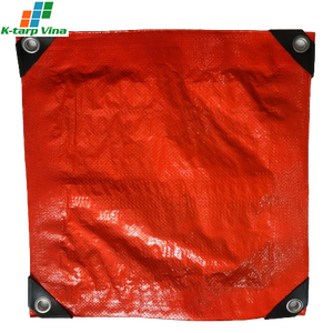Lona de PE resistente de alta calidad más vendida OEM ODM Fabricante Vietnam Orange K-Tarp Viña Moldeado de corte personalizado - Product Image 1