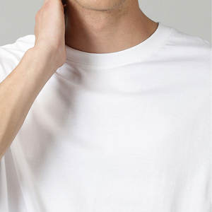 เสื้อยืดพิมพ์ลายโอเวอร์ไซส์สำหรับผู้ชาย, ผ้าฝ้าย100% ทรงหลวมเปิดไหล่ตกไซส์ - Product Image 5