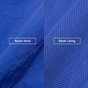 Zip up col coupe-vent survêtement 2 pièces ensemble léger surdimensionné hommes Nylon Jogging survêtement deux pièces ensemble pleine longueur - Product Image 5