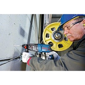 Perceuse électrique puissante avec poignée auxiliaire, étui de transport en tissu, butée de profondeur, 830 W, porte-outil SDS Plus pour le perçage - Product Image 3