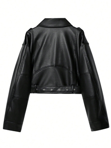 Abrigos de mujer, abrigo grueso de piel de oveja auténtica, chaqueta de cuero para mujer, chaqueta de aviador, chaquetas de piel de oveja para mujer personalizadas - Product Image 3