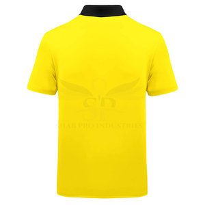 Camisas de Hombre de Primera Calidad, 100% Algodón, Corte Ajustado, Transpirables, Diseño Sólido, Tejido de Punto, Manga Corta, Personalizables - Product Image 3