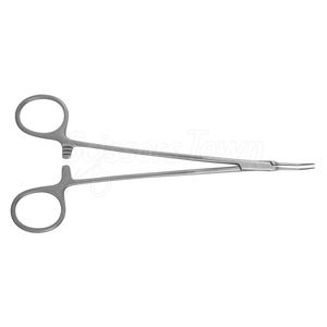 Pinzas Bailey de Acero Inoxidable de 7 Pulgadas con Ángulo de 30 Grados y Punta Fina Serrada, Instrumento Quirúrgico Hemostático - Product Image 3