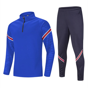 Ensemble d'uniformes de football personnalisés par sublimation, 100 % polyester, imperméable, séchage rapide, imprimé, coupe ajustée, taille personnalisée, conception OEM, fabrication sur mesure - Product Image 2