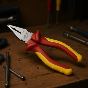 Jeu de pinces Stanley Maxsteel 4 pièces 160 mm, coupe-fil, mâchoires dentelées, poignée en plastique à prise souple, système de mesure métrique - Product Image 3