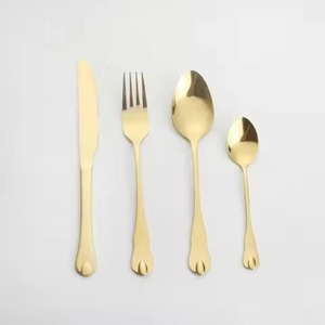 Ensemble de couverts en acier inoxydable pour usage quotidien, fourchette, couteau, cuillère, couverts pour hôtel, restaurant, repas à domicile - Product Image 3