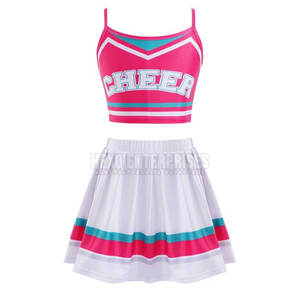 Logo personnalisé uniforme de pom-pom girl à séchage rapide uniforme de pom-pom girl professionnel de haute qualité - Product Image 1