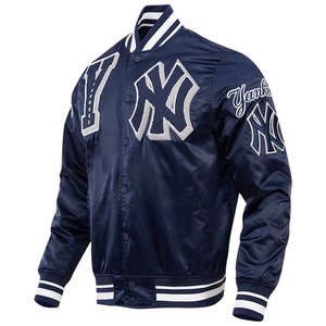 Fabricant de veste universitaire en satin OEM Logo personnalisé Couleur et taille pour une utilisation promotionnelle et à la mode - Product Image 5