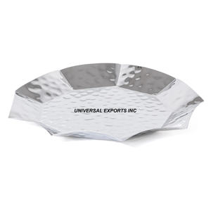 Plateau à chocolat rond en métal martelé Plateau à chocolat classique et élégant de créateur fait à la main Nouveau plateau à chocolat classique et élégant - Product Image 5