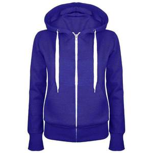 Ladies Solid Hoodie Pocket Long Sleeve <b>Hoodies</b> Loose Fit <b>Sweatshirts</b> Casual Tops Full Zip Drawstring <b>Hoodies</b> - Product Image 5