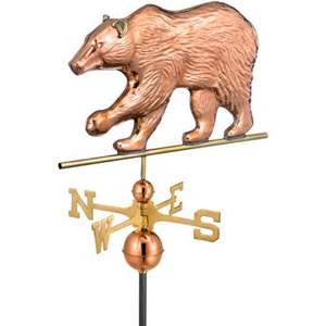 Grandes veletas de cobre con detalles de esculturas de animales realistas perfectas para tejados de graneros y casas antiguas - Product Image 3