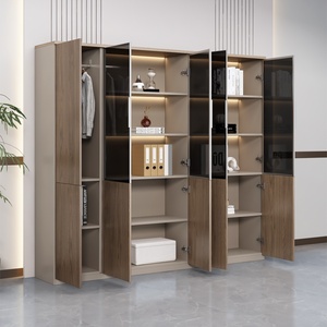 Modern Melamine Industrial Filing Cabinet <b>Office</b> Furniture for Home School Hospital & Wardrobe Display Factory Wholesale Offer - Product Image 3