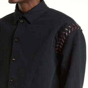 Chaqueta de mezclilla de algodón OEM personalizada de fabricante de fábrica, chaqueta de mezclilla, chaqueta de verano, abrigo para hombre - Product Image 3