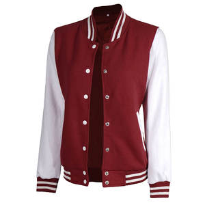 Casual Sport Mujeres Windbreaker Varsity Chaquetas Nuevo Precio Barato Cómodo Tela Mujeres Varsity Chaquetas - Product Image 5