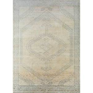 พรมขนสัตว์ถักมือขนาดใหญ่ สีเทียมเบจ น้ำตาล ลายเรขาคณิต สำหรับตกแต่งบ้าน ห้องนั่งเล่น ห้องโถง ขนาด 9x12 ฟุต รูปทรงสี่เหลี่ยมผืนผ้า รุ่น AKWL-1142 - Product Image 1