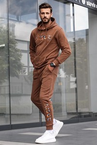 Wholesale Custom logo Summer High Quality Sweatshirts <b>Hoodies</b> <b>Running</b> Workout Gym Fitness Men Tracksuit Turkish Company - Product Image 3
