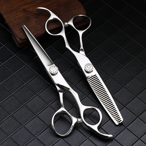 Ciseaux et cisaillement ciseaux de coupe de cheveux japonais vente chaude barbier professionnel et usines de marque amincissante - Product Image 3