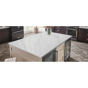 Quartz Calacatta Oro Unionstone composé de cristaux de quartz de qualité supérieure, design moderne, application murale imperméable, grande dalle - Product Image 2
