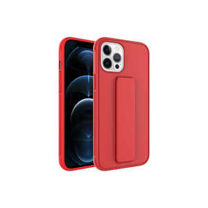 Funda Protectora de Silicona Premium NXXA Qstand con Soporte para iPhone 12 Pro Max, Antihuellas, Modelo 14 Plus - Product Image 1