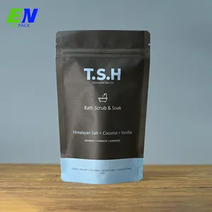 カスタム印刷バスソルトパッケージクラフト紙堆肥化可能な生分解性スタンドアップポーチ - Product Image 5