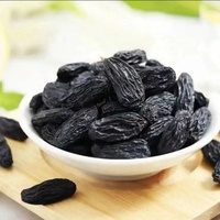 Chine Couleurs noires de haute qualité raisins secs noirs séchés doux riche nutritif Raisin noir