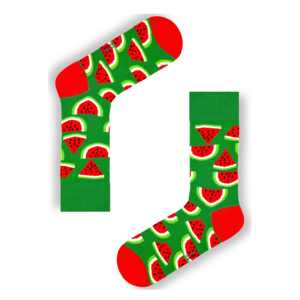 5-Piece Breathable <b>Soft</b> Warm Fruit Patterned Socks Colorful One Size <b>Box</b> for Boys Girls Korean Style for Summer Winter Use - Product Image 3