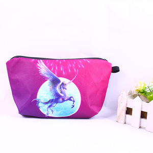Bolsa de Maquillaje de Viaje Grande Vintage, Portátil y Colgante, Organizador de Artículos de Aseo con Cordón, Resistente al Agua y Plegable para Uso Diario - Product Image 1