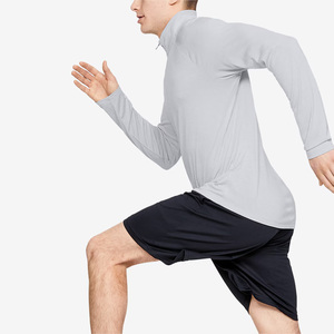 Haut d'entraînement personnalisé pour femme, léger, 100 % polyester, demi-zip, motif 3D, respirant, séchage rapide, pour la saison automne - Product Image 4