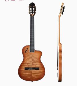 Guitarra Electroacústica de 39 Pulgadas de la Mejor Calidad, Lista para Enviar, en Oferta, con Cuerpo Delgado y Cuerdas de Nailon (WCG170CE) - Product Image 2